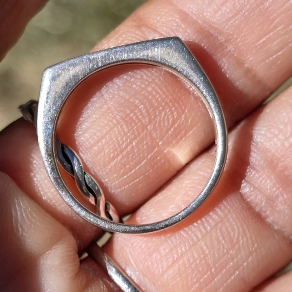 Sterling silver 925 "gavin" script personalized name ring - Picture 9 of 16